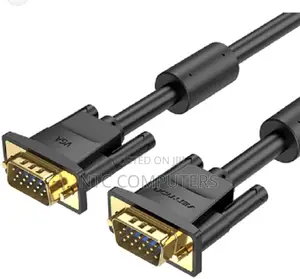 Vention Vga(3+6) Male to Male Cable With Ferrite Cores 3mete