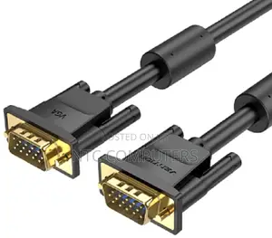 Vention Vga(3+6) Male to Male Cable With Ferrite Cores 5mete