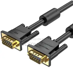 Vention Vga(3+6) Male to Male Cable With Ferrite Cores 8mete