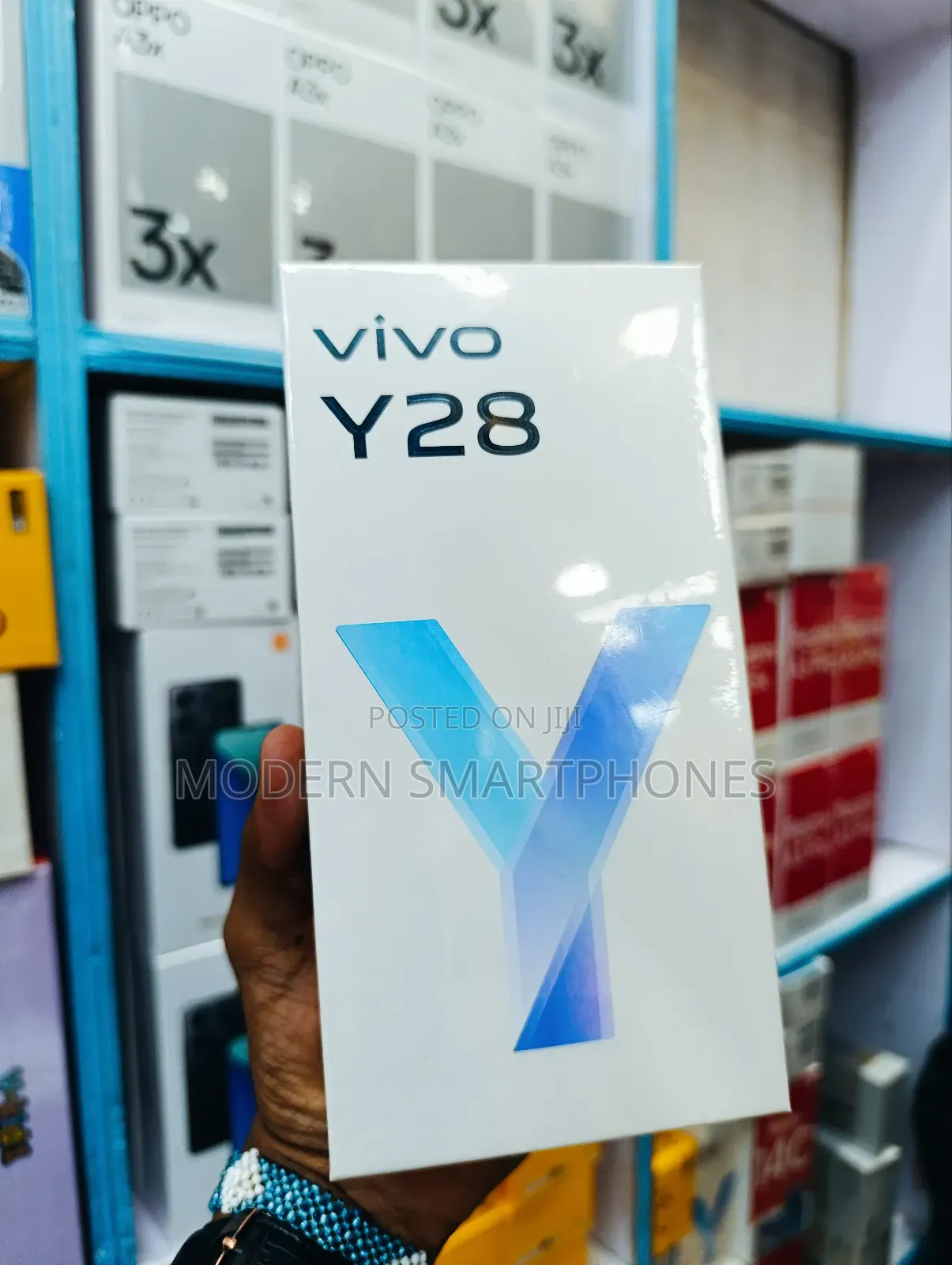 New Vivo Y28 8 GB Black