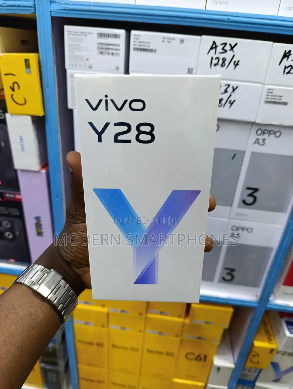 New Vivo Y28 8 GB Black