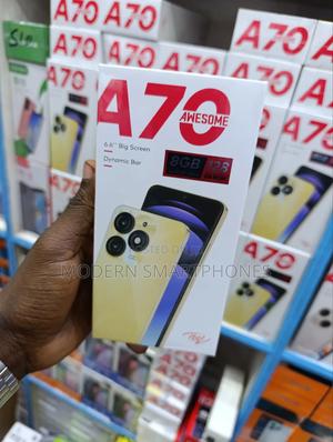 New Itel A70 128 GB Black - main view