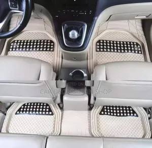 5 Seater Car Fitted With 5 Seater Baije Carpet Mats