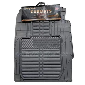 3D Auto Mobile Wide Floor Black Mats