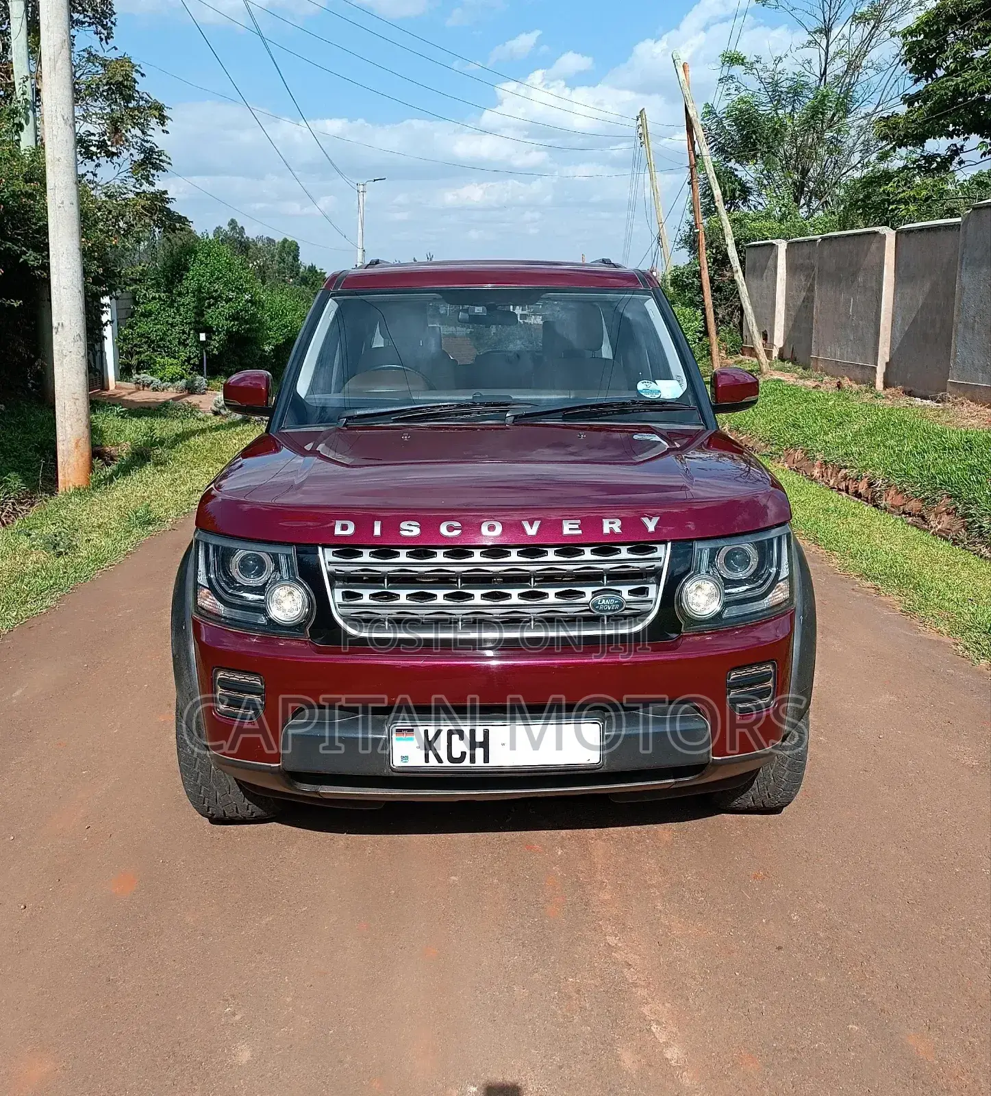 Land Rover Discovery 2016 Burgundy