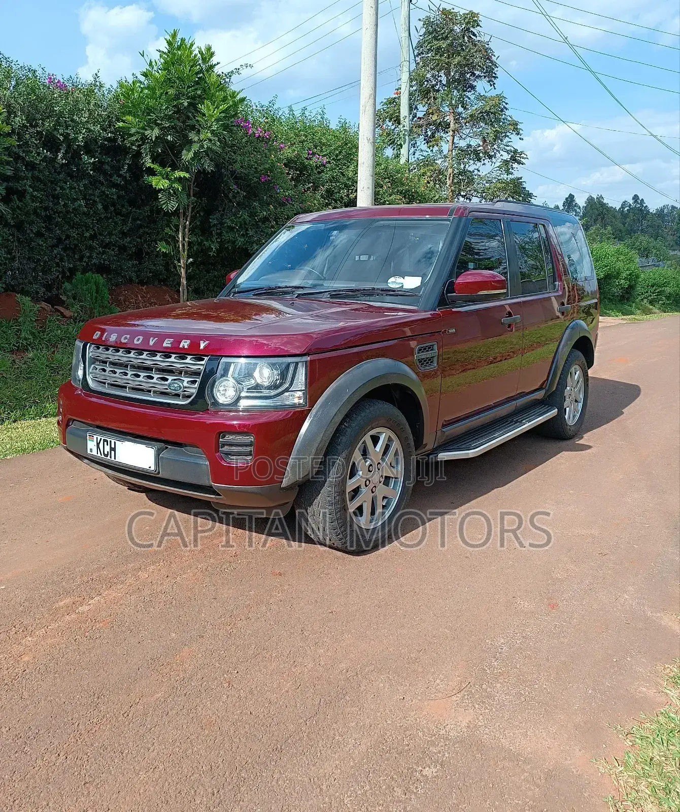 Land Rover Discovery 2016 Burgundy