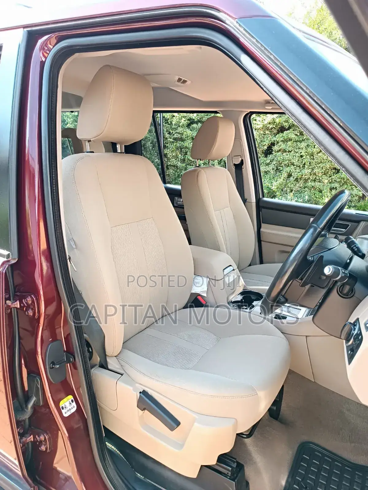 Land Rover Discovery 2016 Burgundy