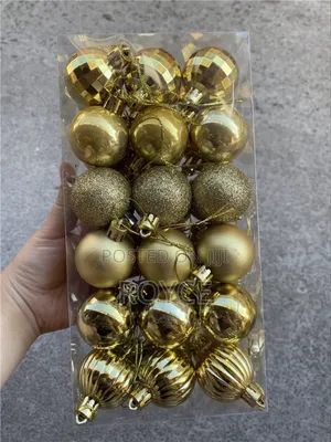 36 PCS Christmas Ball Set