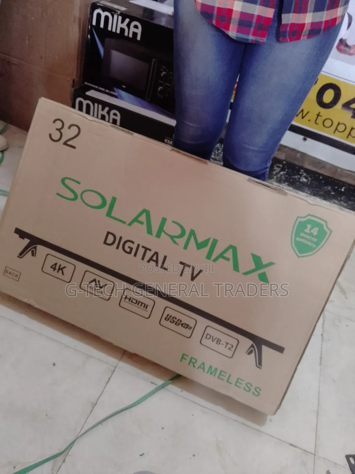 Solarmax 32inch Digital Led Tv, Inbuilt Decoder
