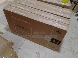 Tvs! Solarmax Smart Android Tv, Youtube, Netflix-43inch