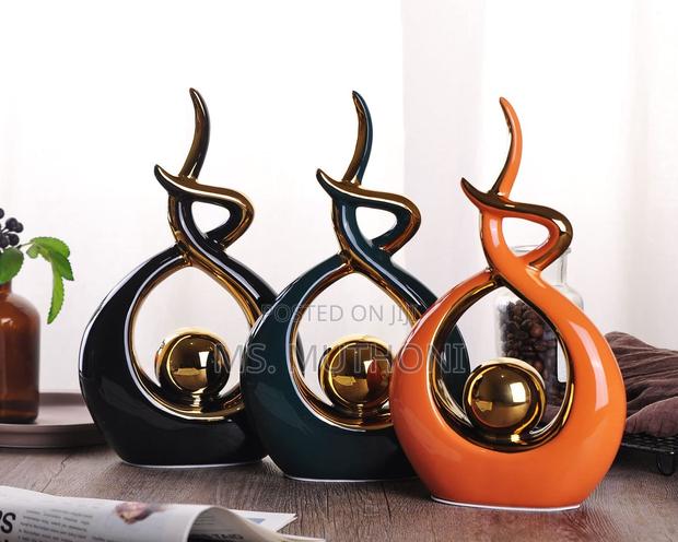 2pcs Set Decoration Ornament Statue Decor - thumbnail 9