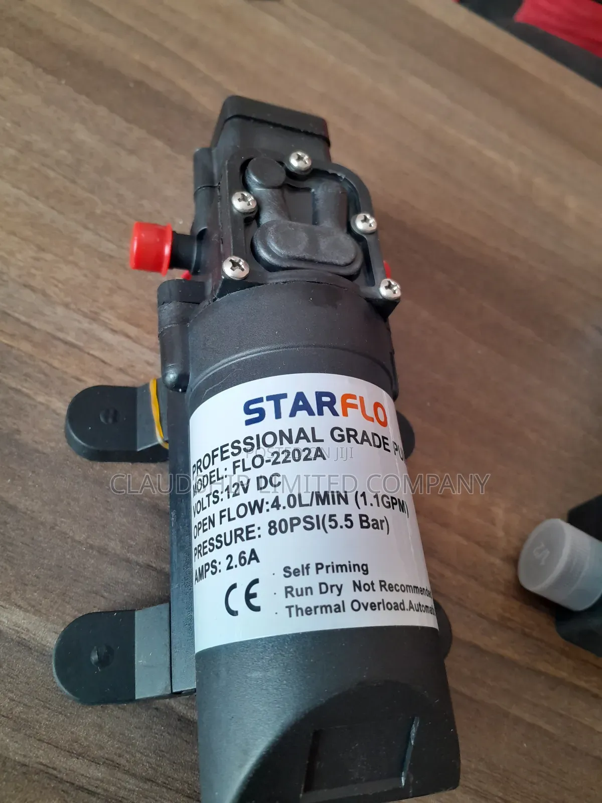 Milk Cooking Oil Atm Pumps 12v 4lpm 80psi