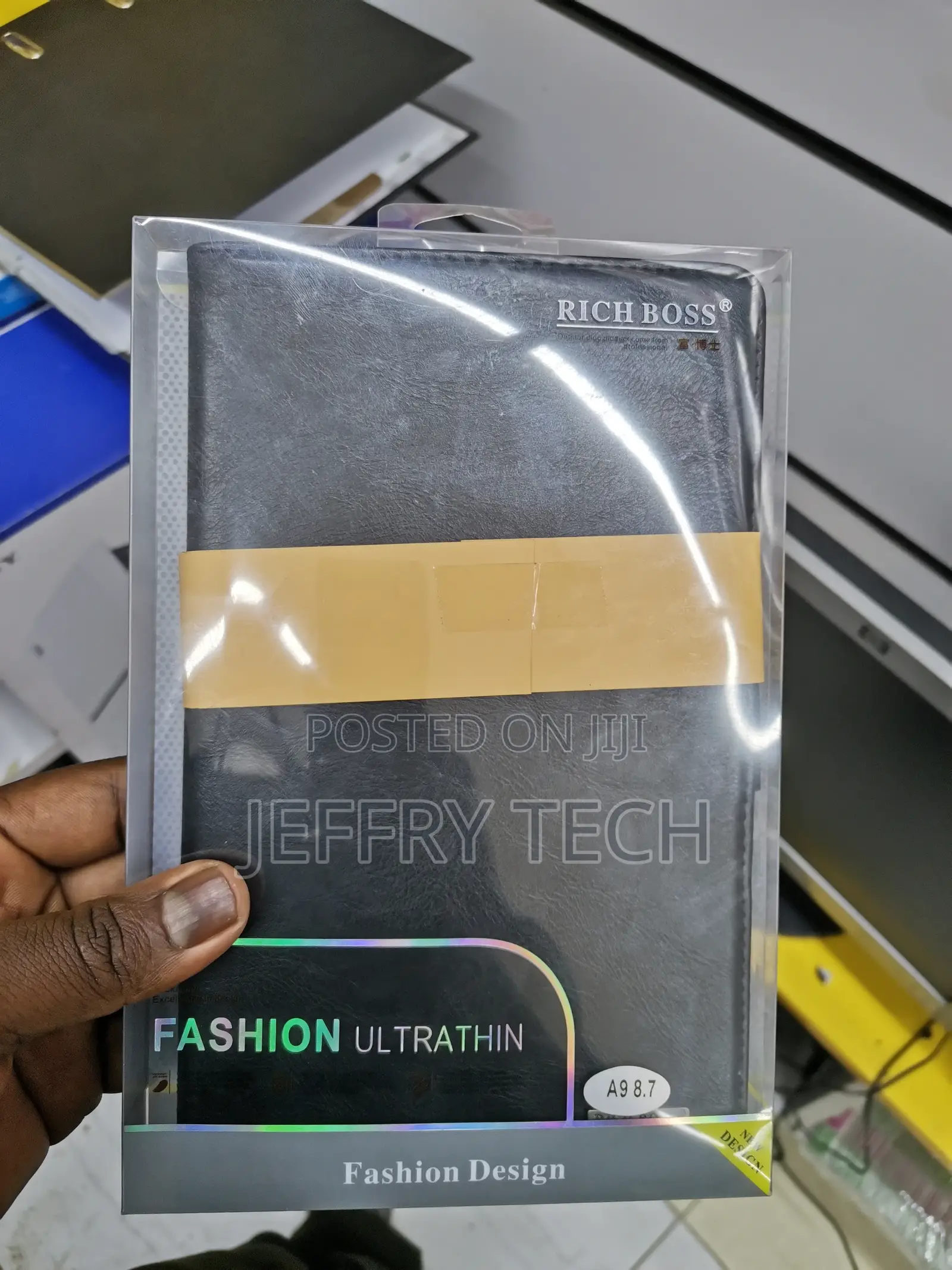 Leather Tablet Samsung A9 OG RICH BOSS Flip Case Cover