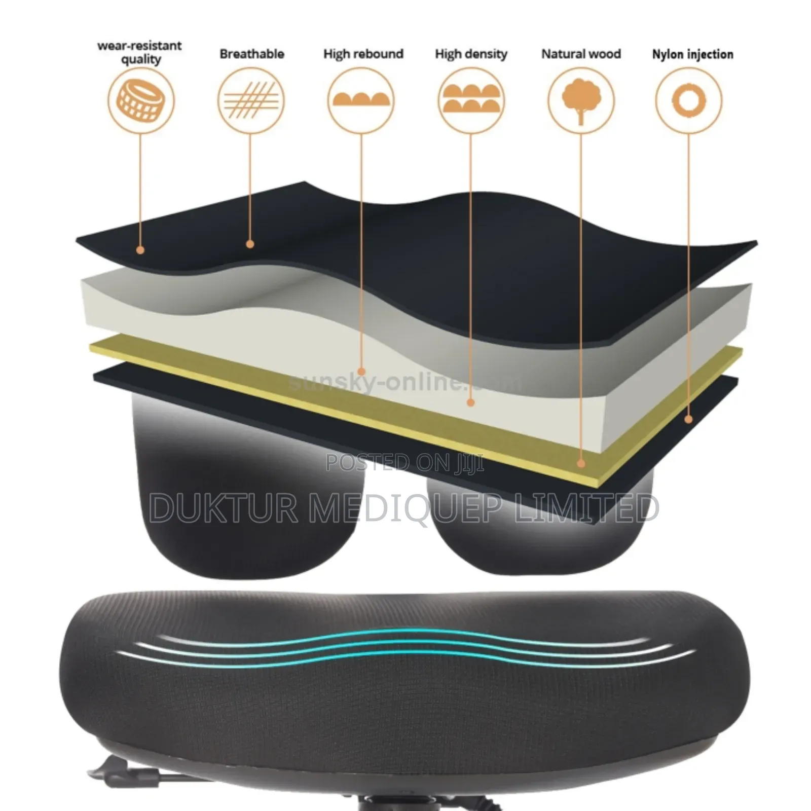Ergonomic Orthopedic Chair