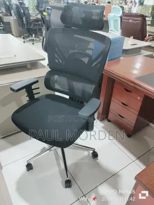 Orthopedic Office Chair With Nice Backrest