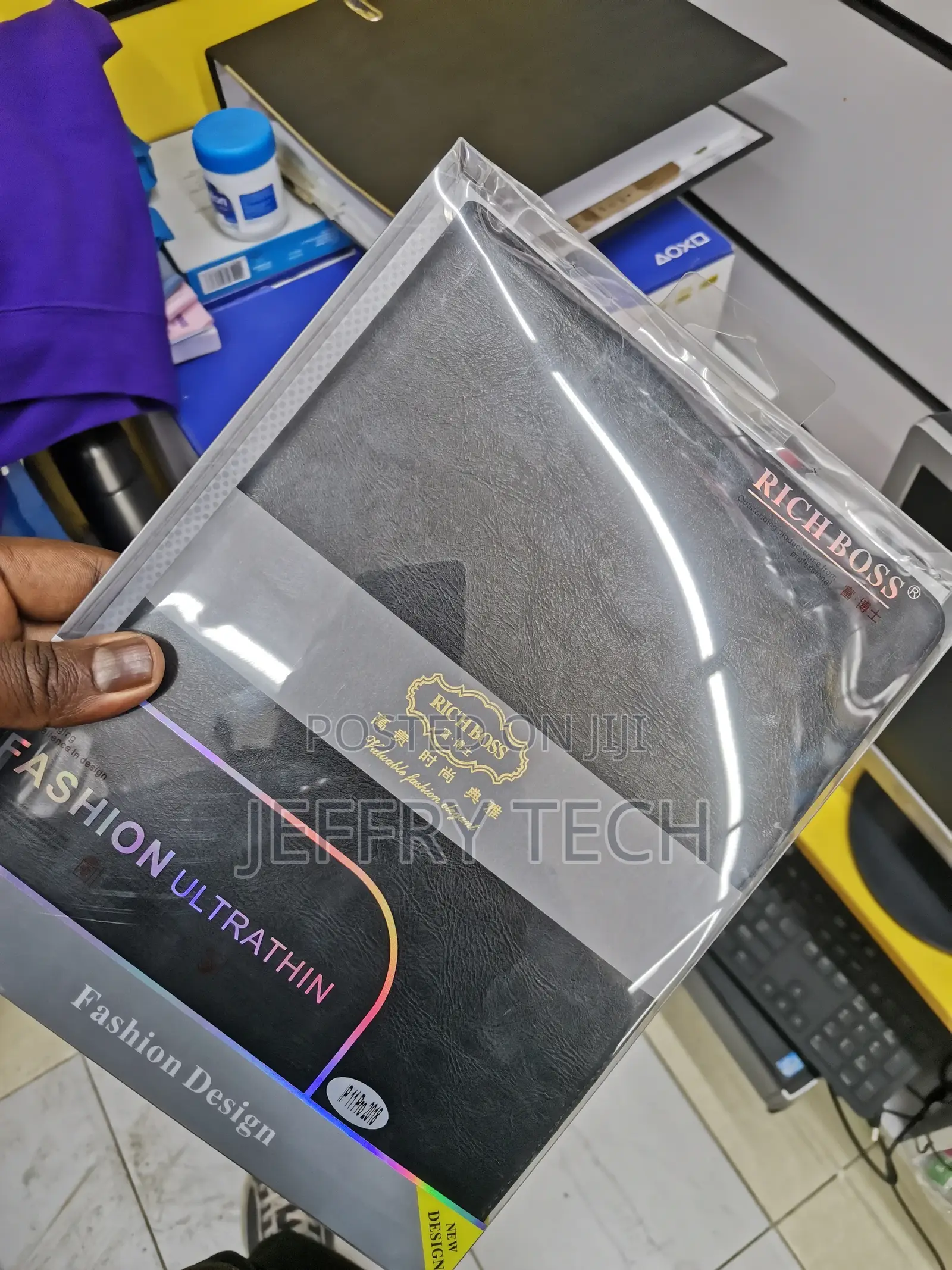 Rich Boss Leather Flip Protective Case for iPad 11pro