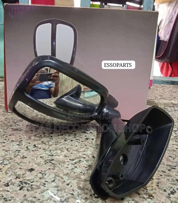 Prado Bonnet Wing Replacement Bonnet Black Mirror - main view