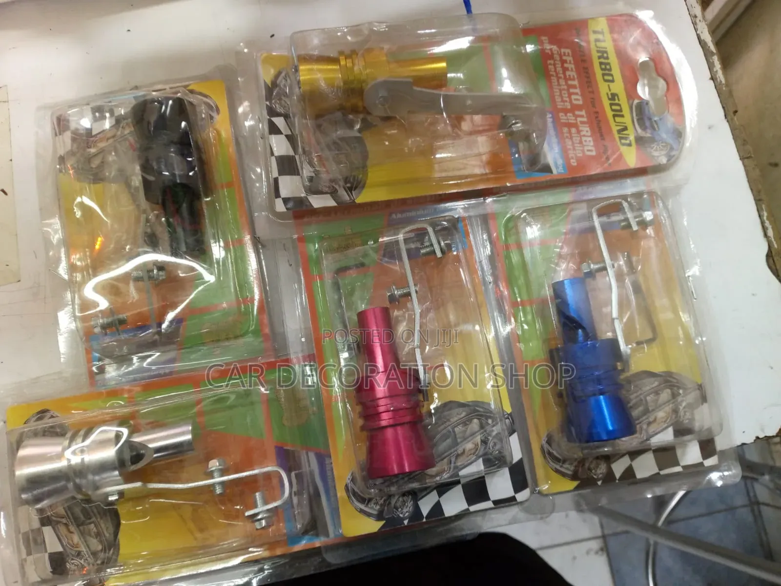 Different Colors Large Size Turbo Whistles