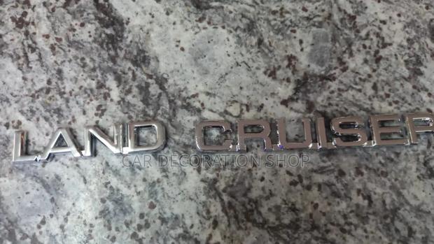 LAND CRUISER Boot Letters