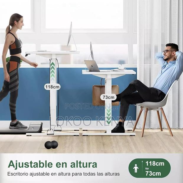 Office Desk :Ergonomic Adjustable Electric Office Desk - thumbnail 4