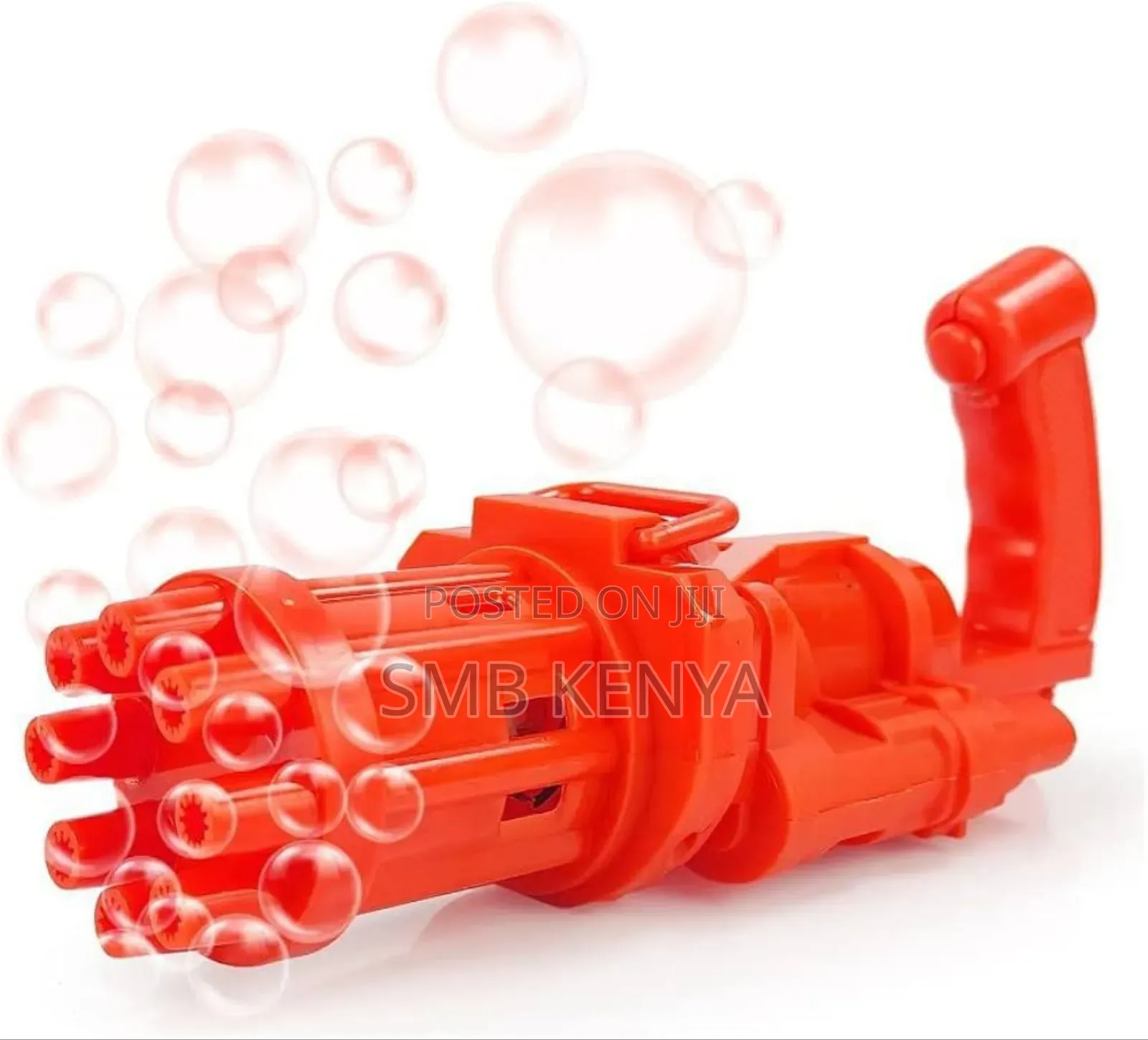Gatling Bubble Gun Toy 8 Holes