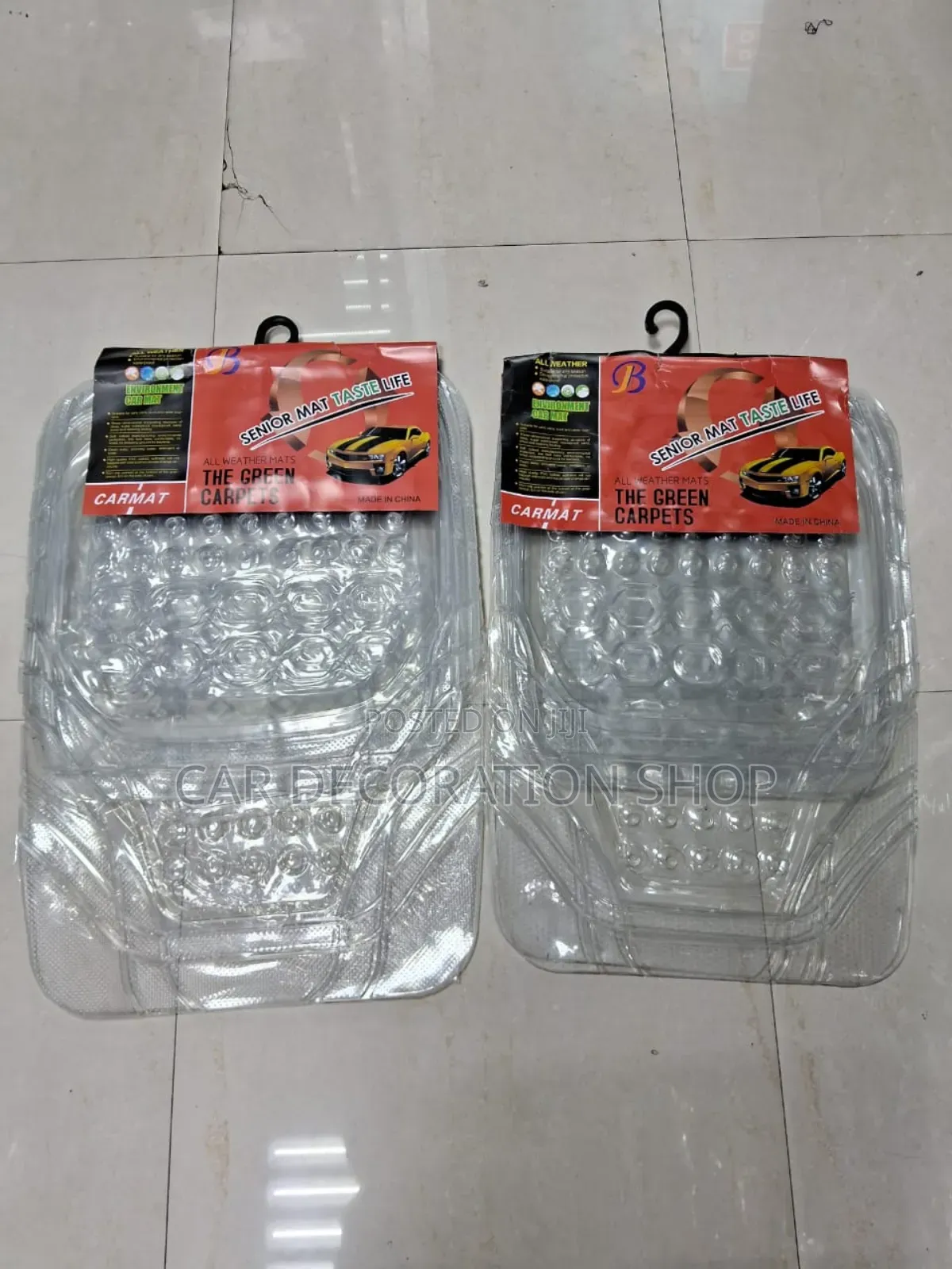 Clear Mats for 5 or 7 Seater Mats