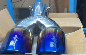 Twin HKS Logged Exhaust Tip
