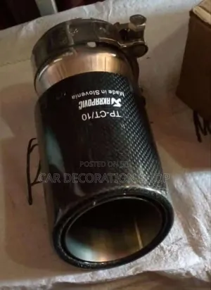 Carbon Finish Exhaust Tip