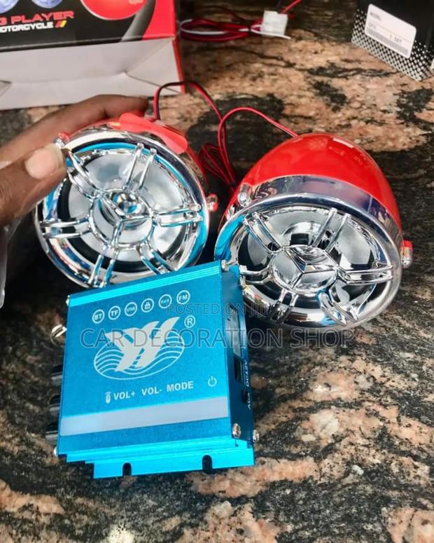 Bluetooth Motorcycle Speaker - main view