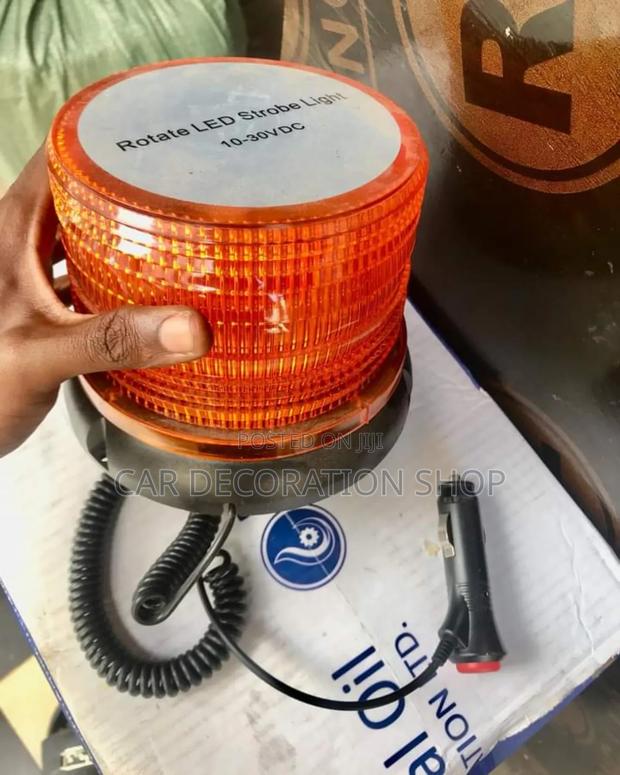 Amber 12v Beacon Light - main view
