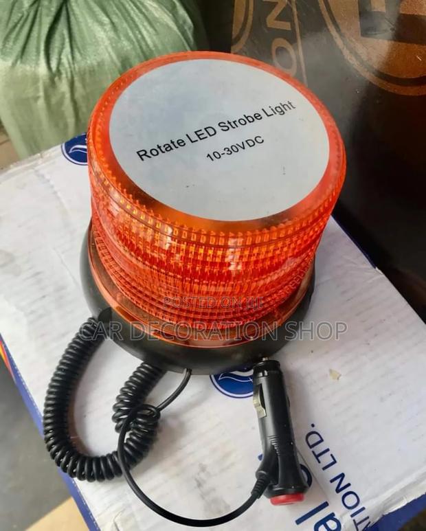 Amber 12v Beacon Light - thumbnail 2