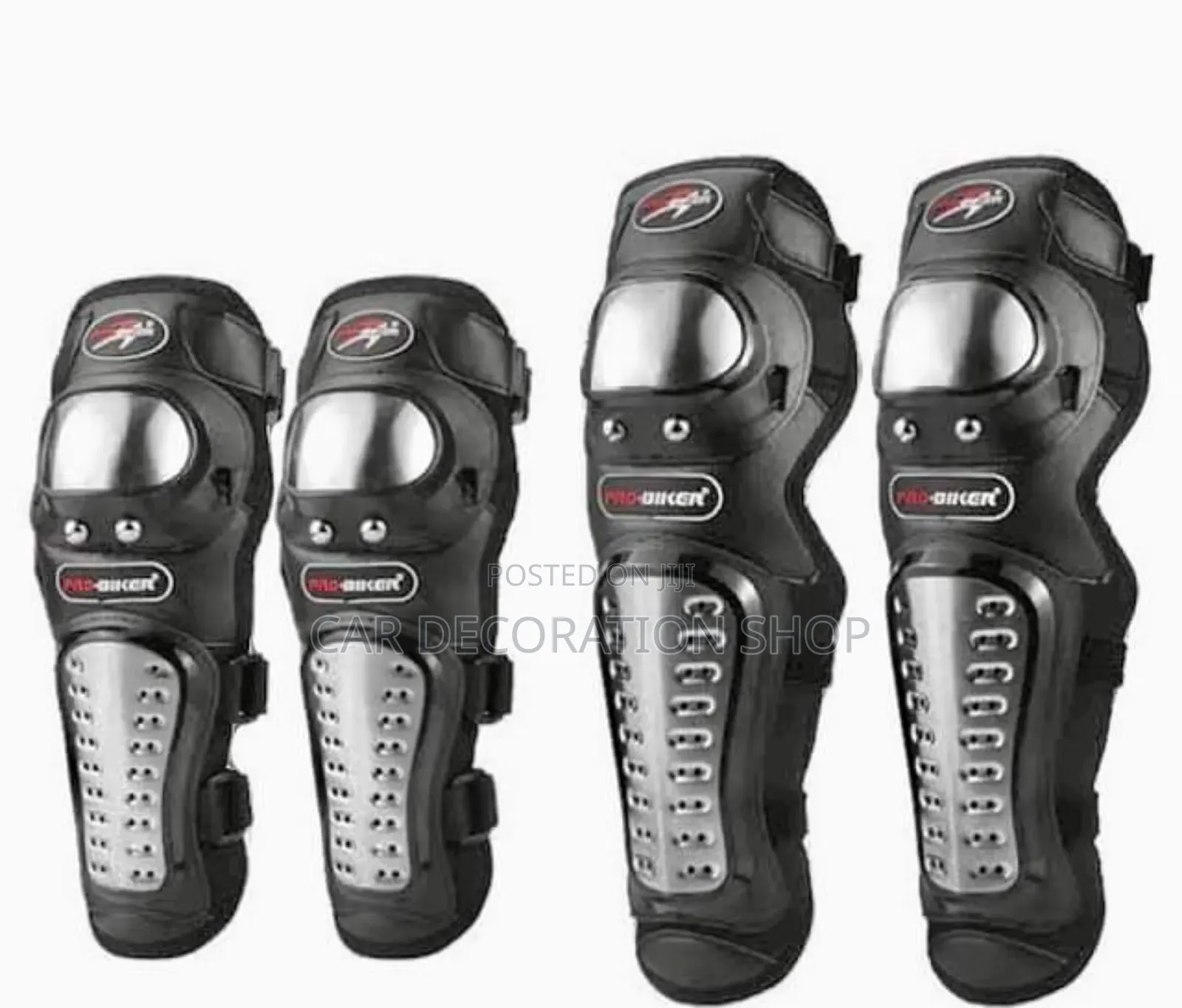 4pcs Motorcycle Knee and Arm Guard Safety Protectors