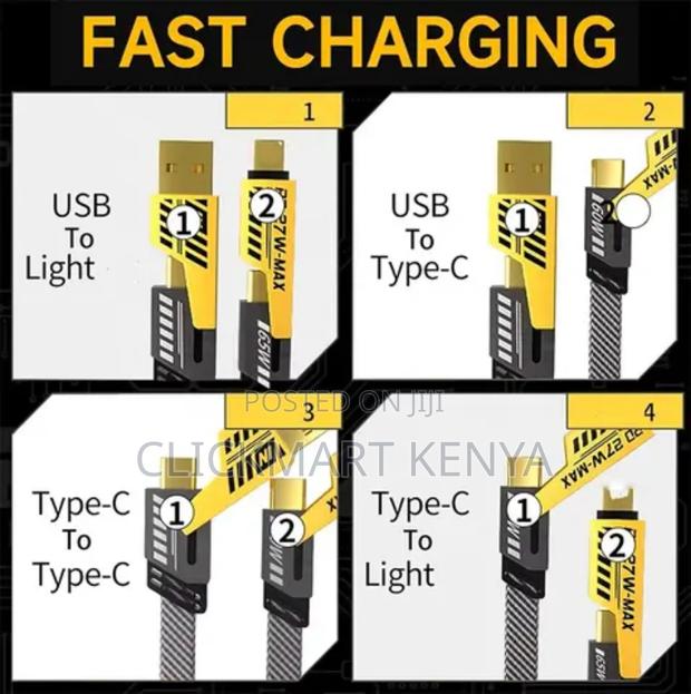 Fast Charging USB Charging and Data Cable - thumbnail 3