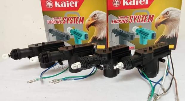 4pcs Black Car Doors Locking System - thumbnail 4