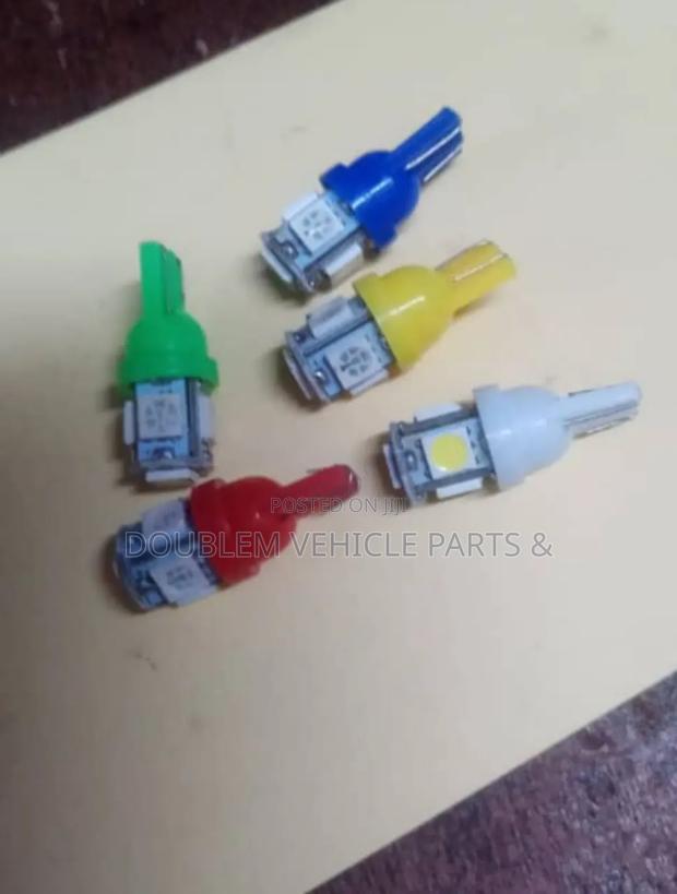 Packing Bulbs LED Cupless T10 12V Assorted Colours