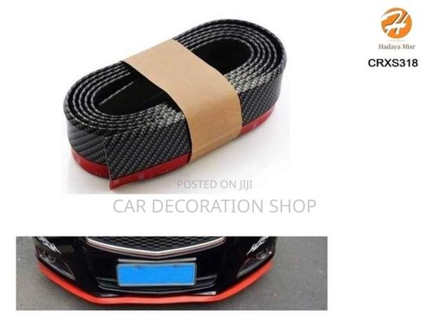 Carbon Finish Samurai Rubber Skirting Lip
