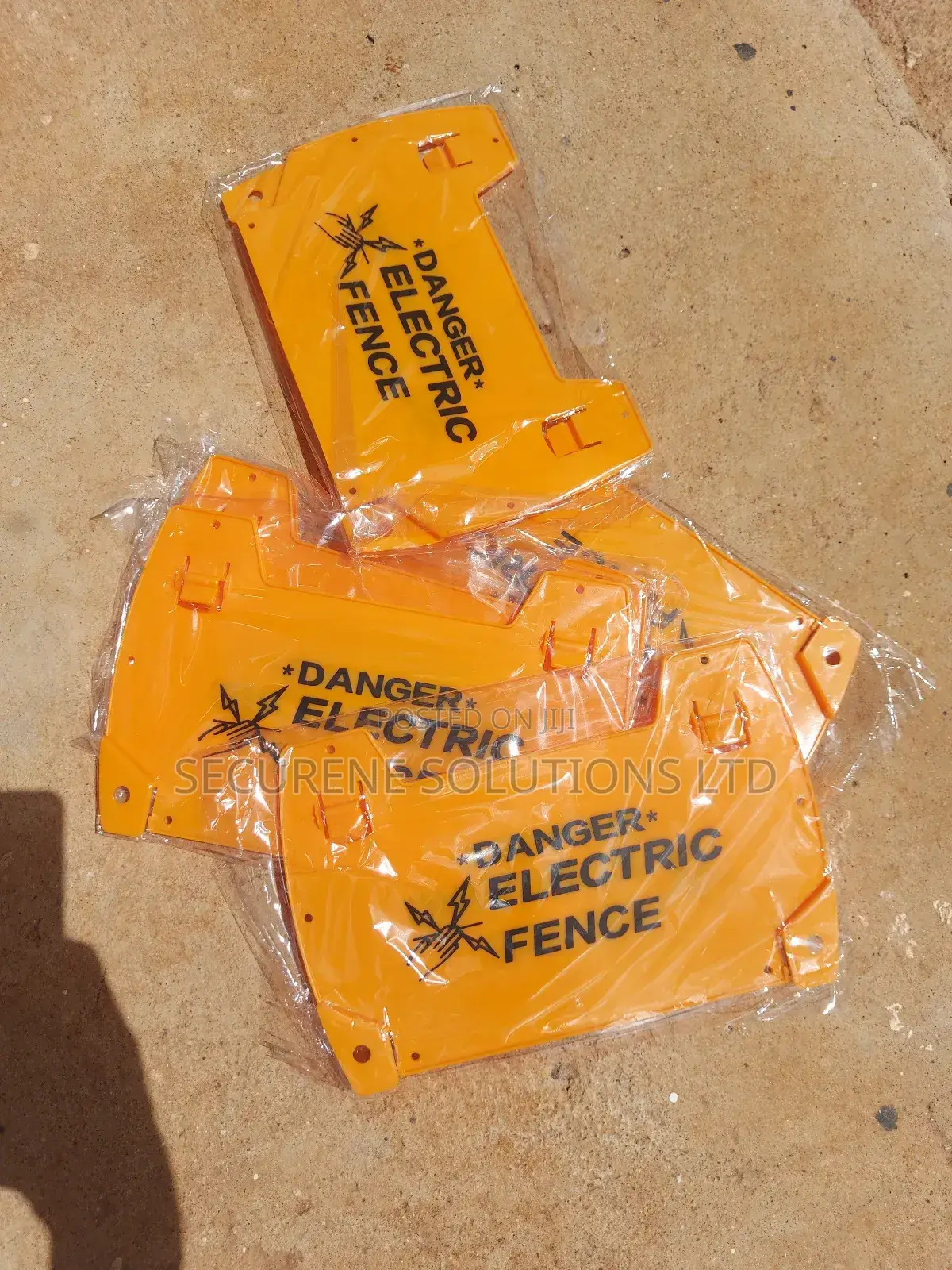 Electric Fence Warning Signs
