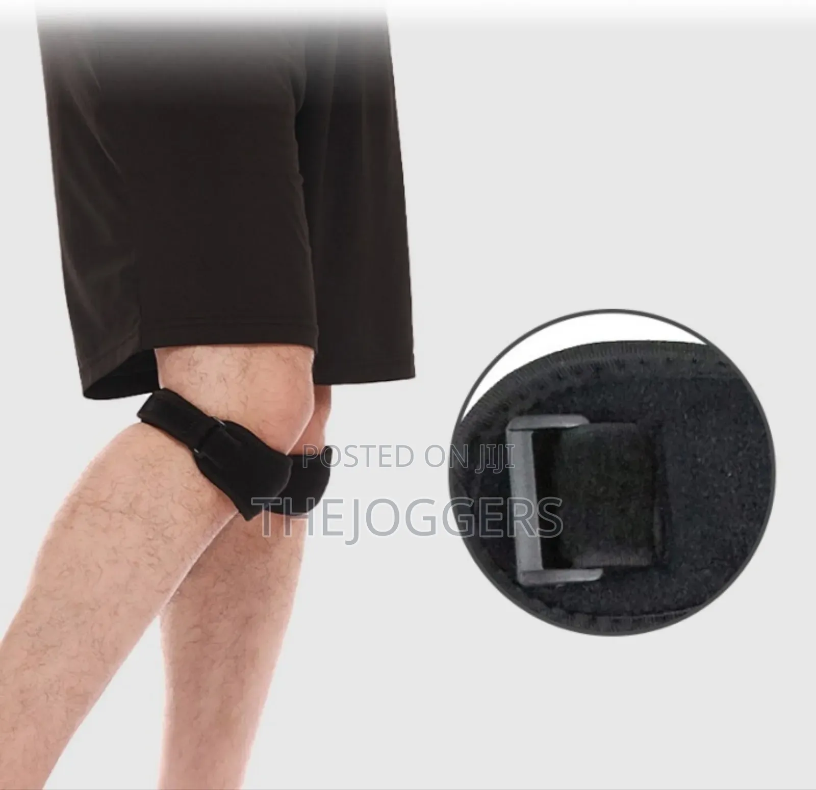 Adjustable Anti-Slip Knee Brace Patella Strap for Sports