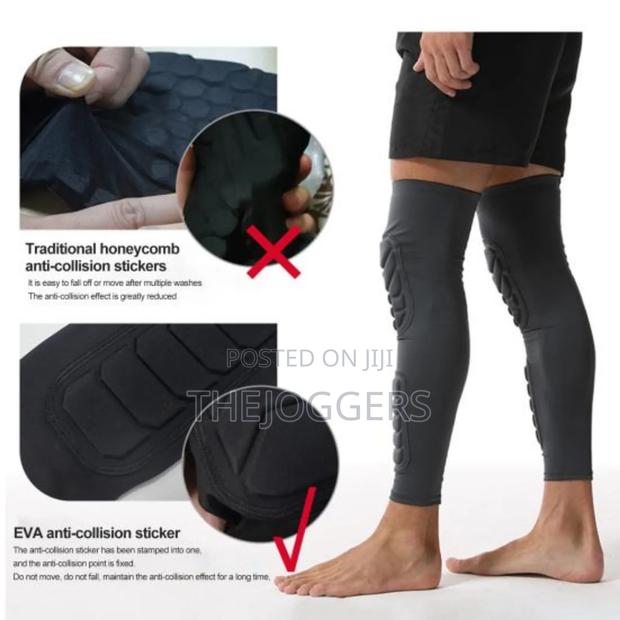 Compression Leg Sleeve Calf Shin Support Protector - (1pcs) - thumbnail 7