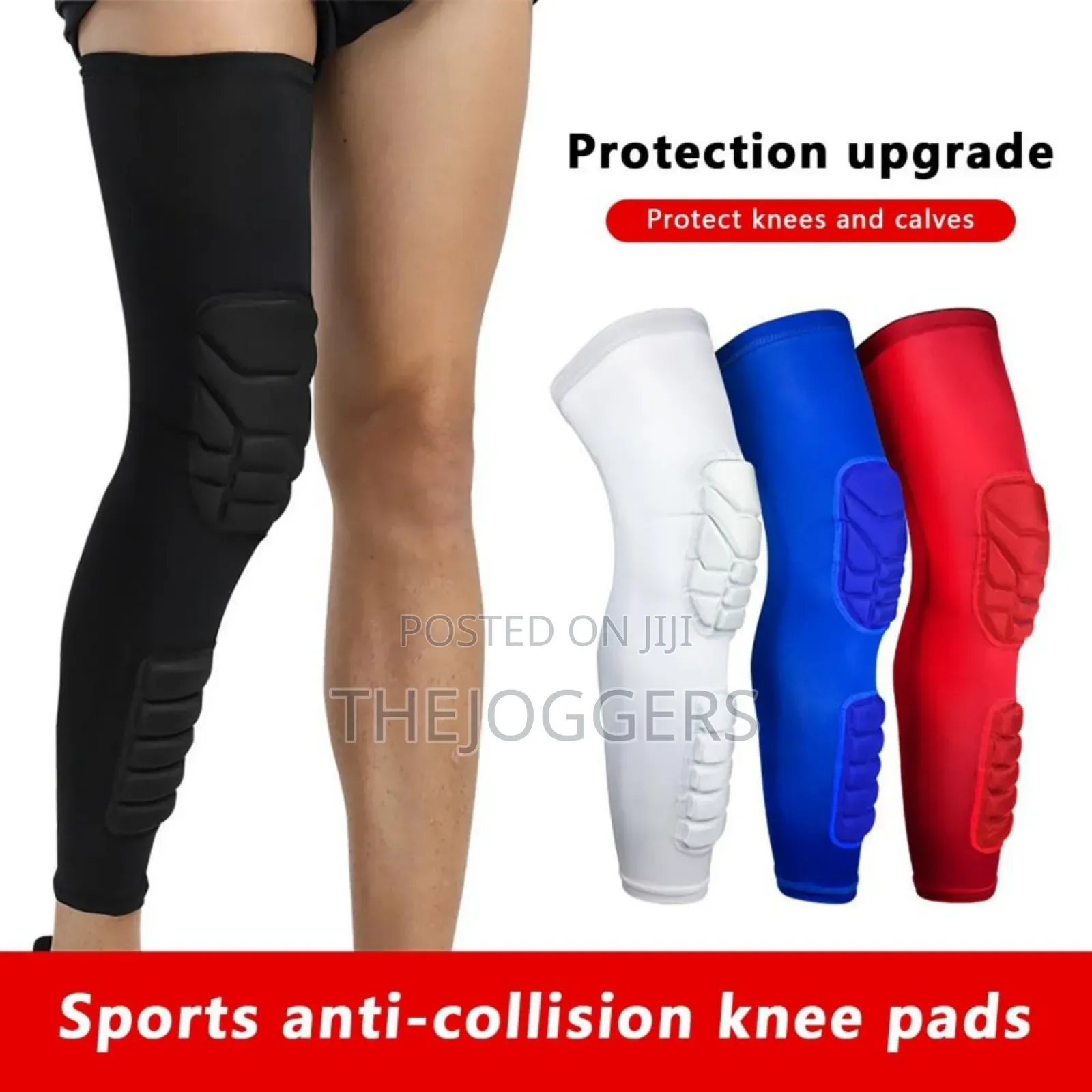 Compression Leg Sleeve Calf Shin Support Protector - (1pcs)