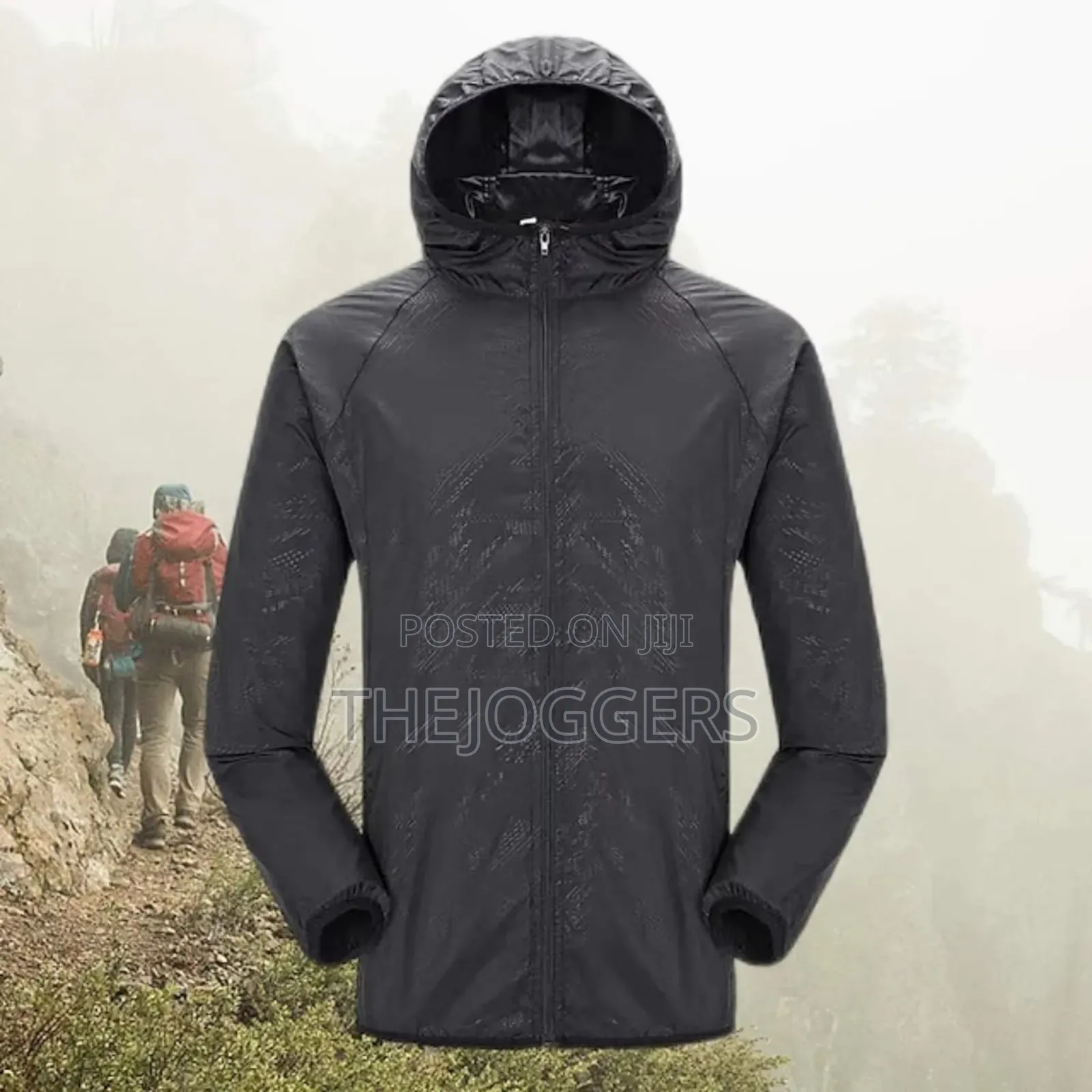 Unisex Lightweight Rain Jacket for Running