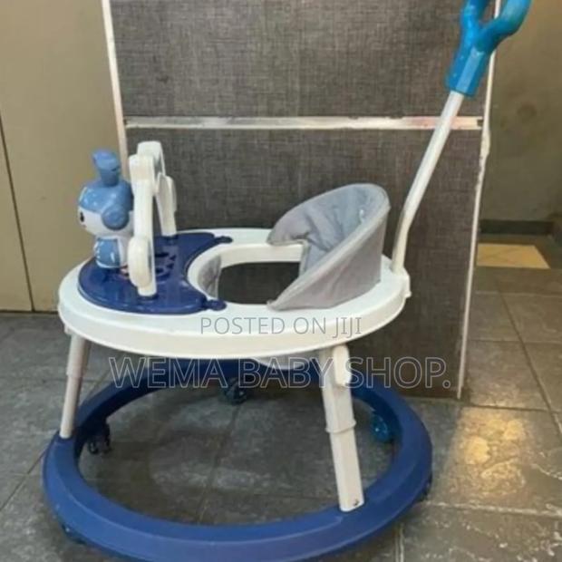 Musical Round Base Height Adjustable Baby Walker - thumbnail 5