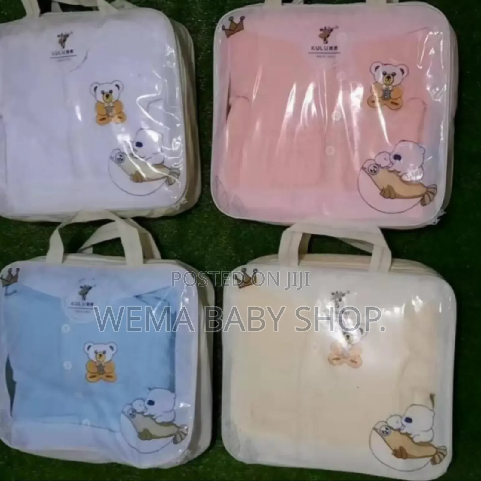 8pcs Fleece Newborn Receiving Set