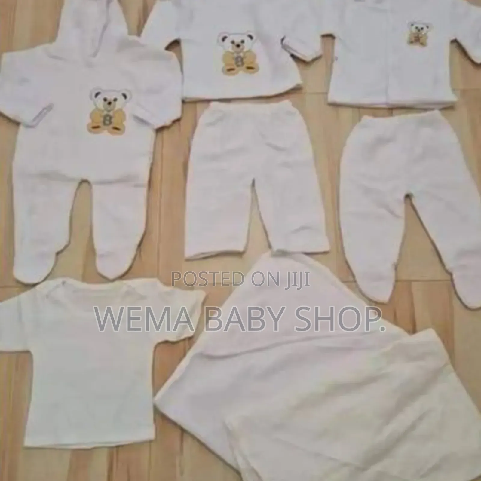 8pcs Fleece Newborn Receiving Set