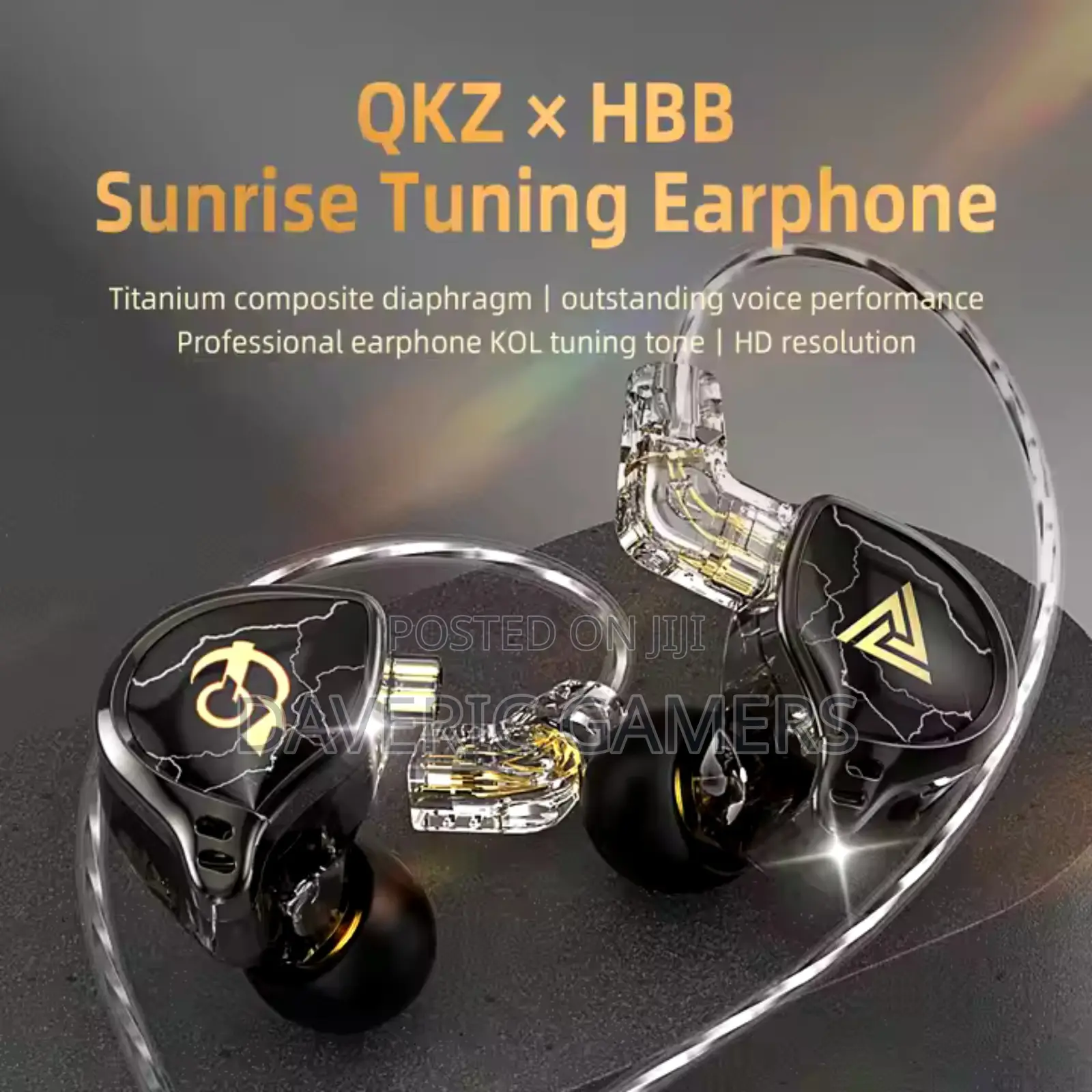 QKZ X HBB Dynamic Hifi Bass in Ear Monitors