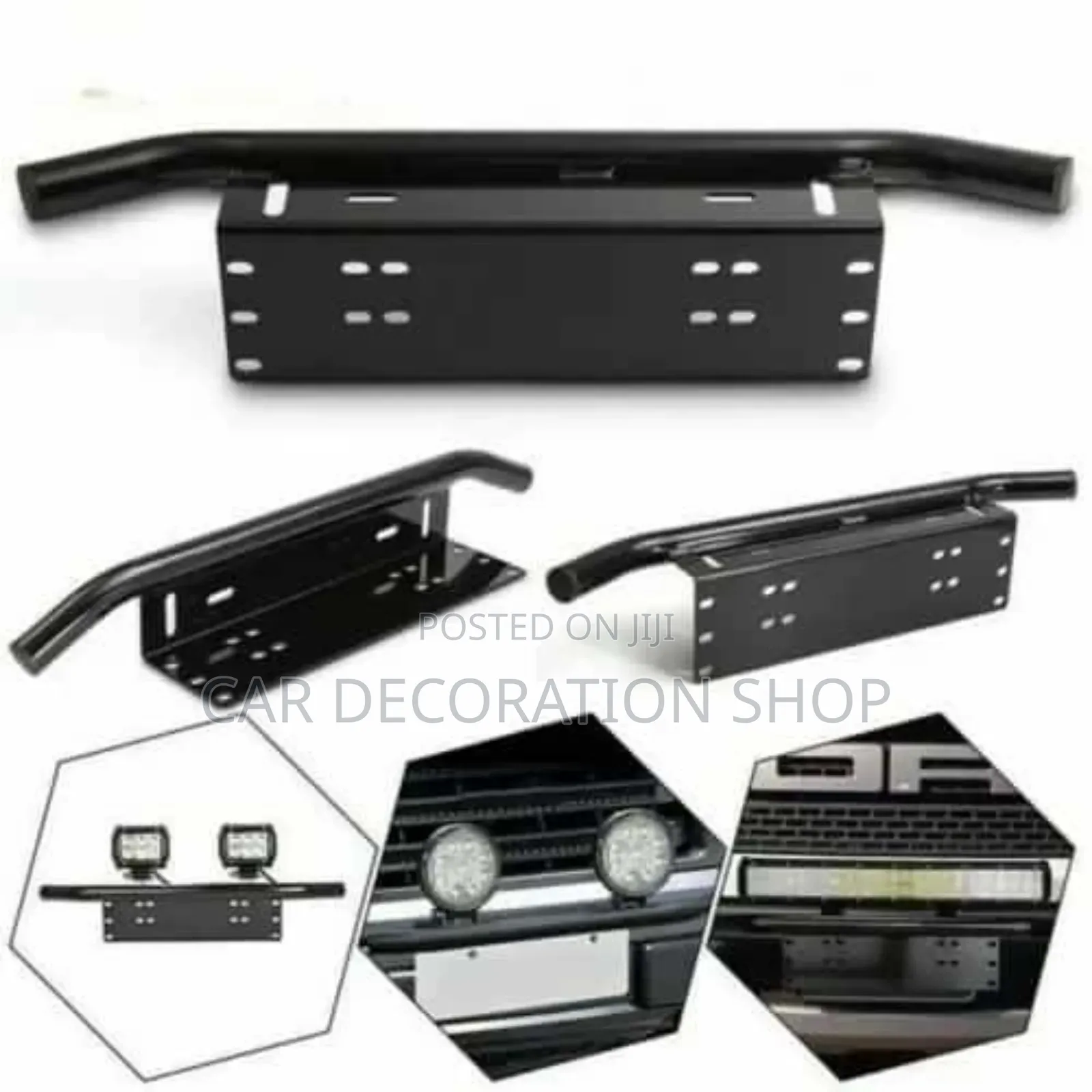4*4 Cars Front Bullbar Plate Holder/ Fog Light Holder Mount
