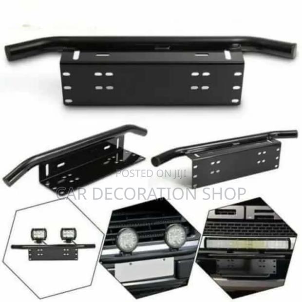 4*4 Cars Front Bullbar Plate Holder/ Fog Light Holder Mount