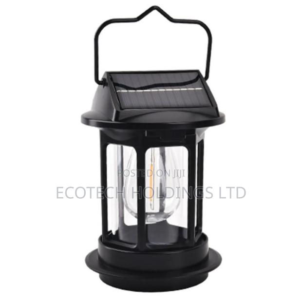 Black Multi Use Solar Wall Light Jh9k
