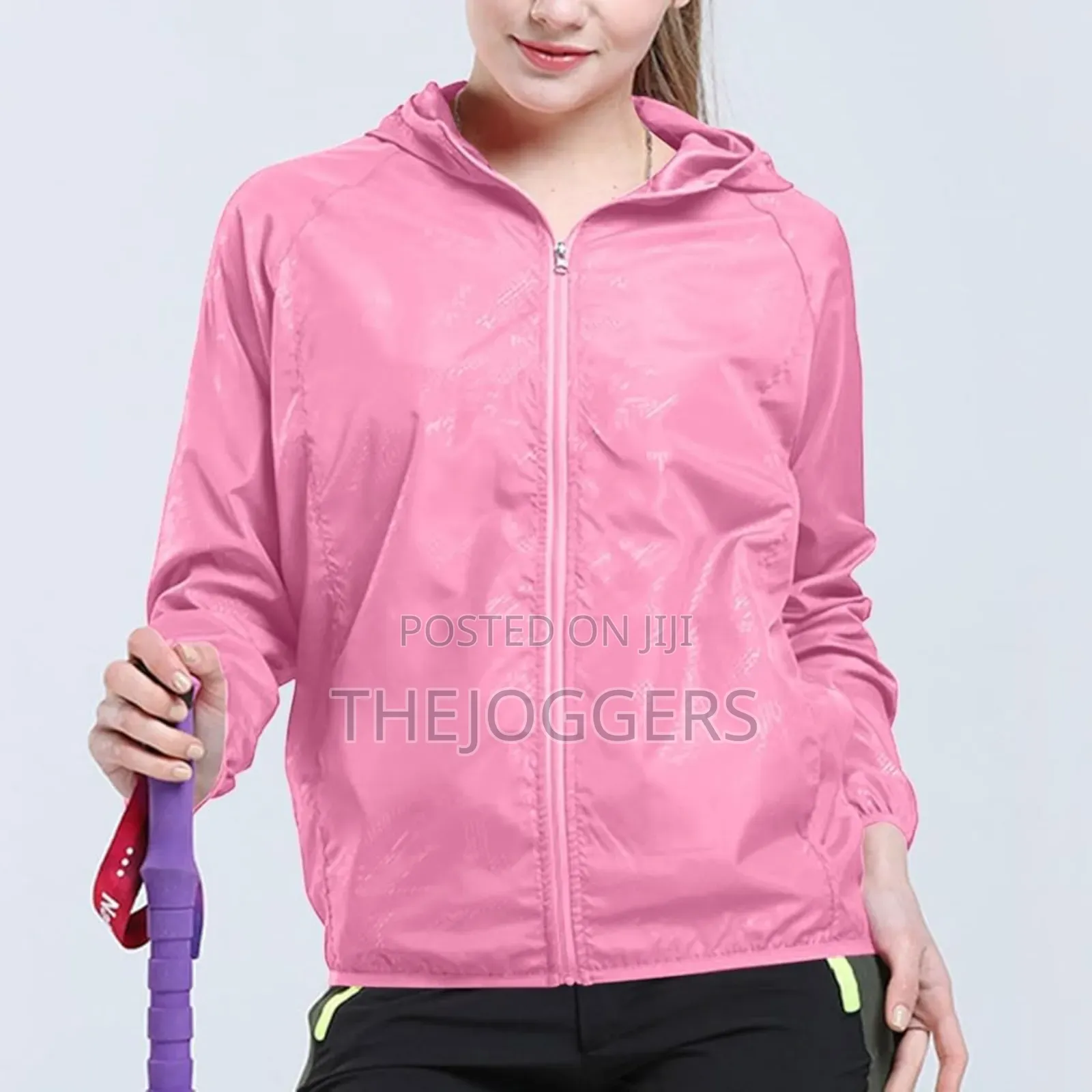 Unisex Lightweight Rain Jacket for Running