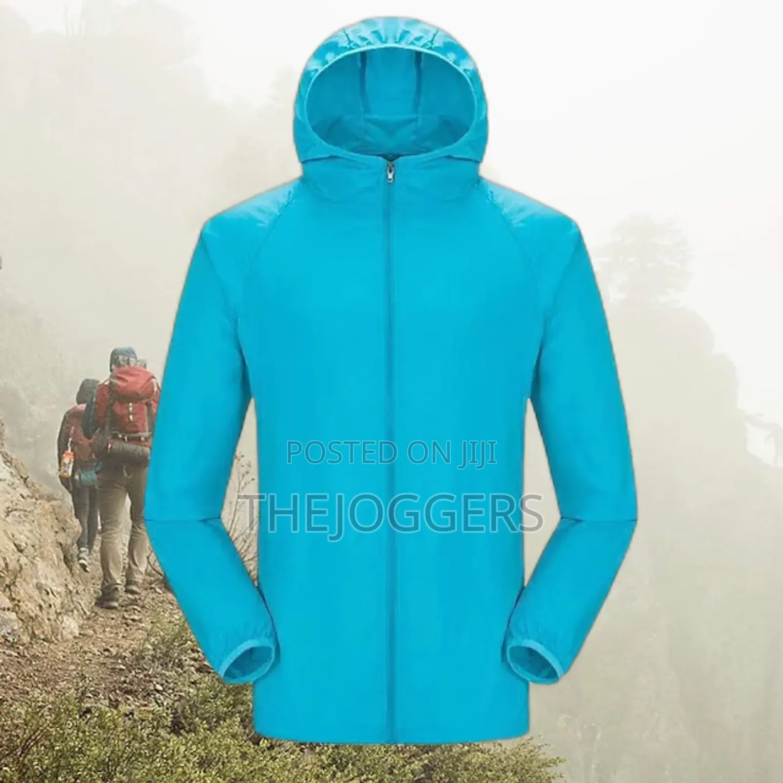 Unisex Lightweight Rain Jacket for Running